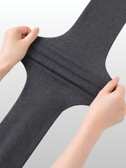 Maternity Tights, Ribbed Knit, Fleece-Lined, Warm, High-Waist, All Trimesters