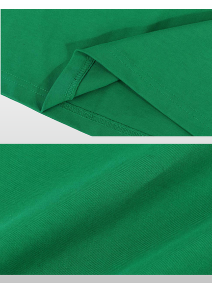 Umstands-Crop-Top, Baumwolle, Modern, Kurze Ärmel, Schwangerschaft Stillzeit, Vielseitig