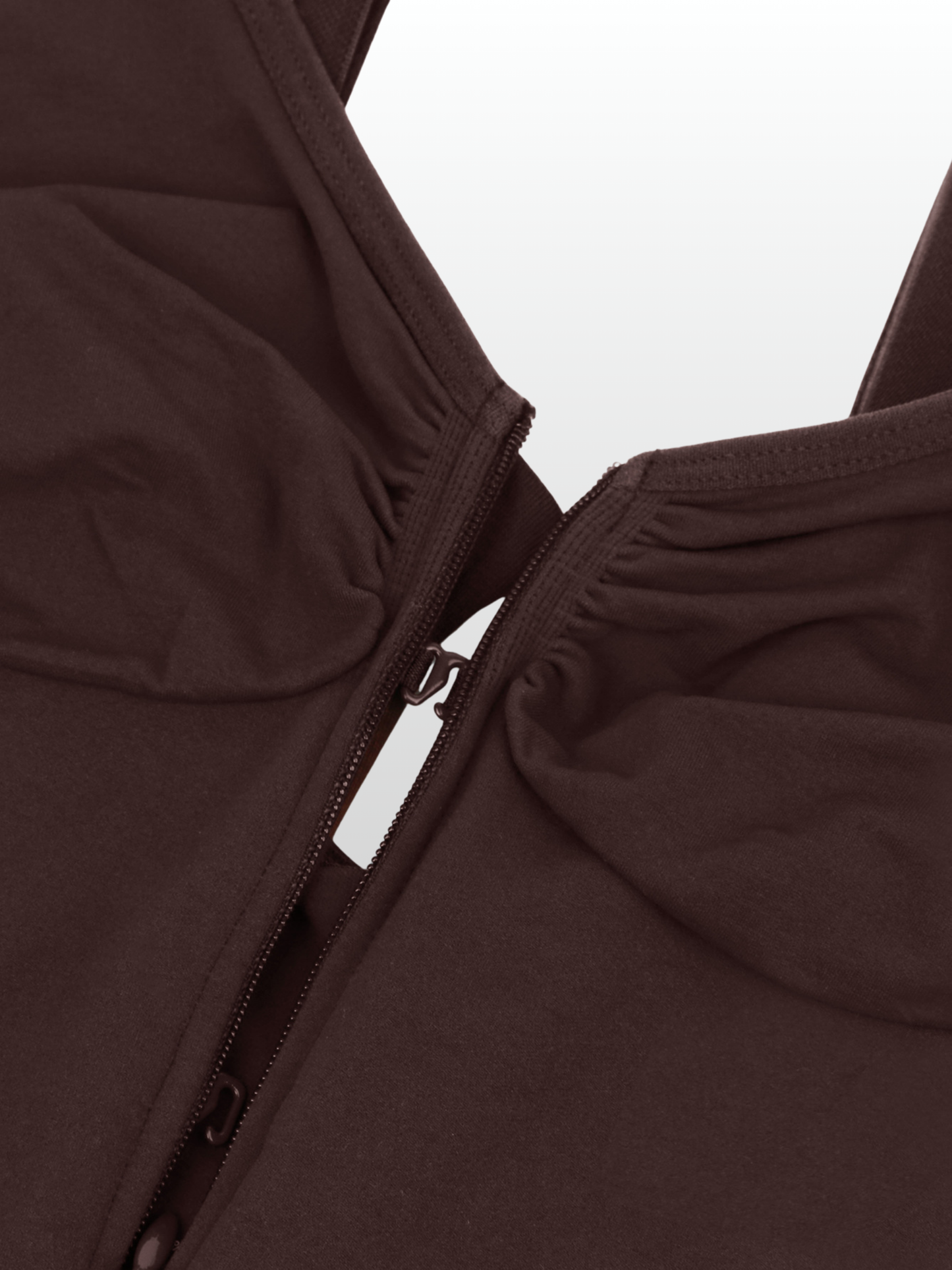 Shaping Bodysuit, Front-Reißverschluss, Sweetheart-Ausschnitt, Nahtlos, Taillenkontrolle, Figurformend, Outerwear