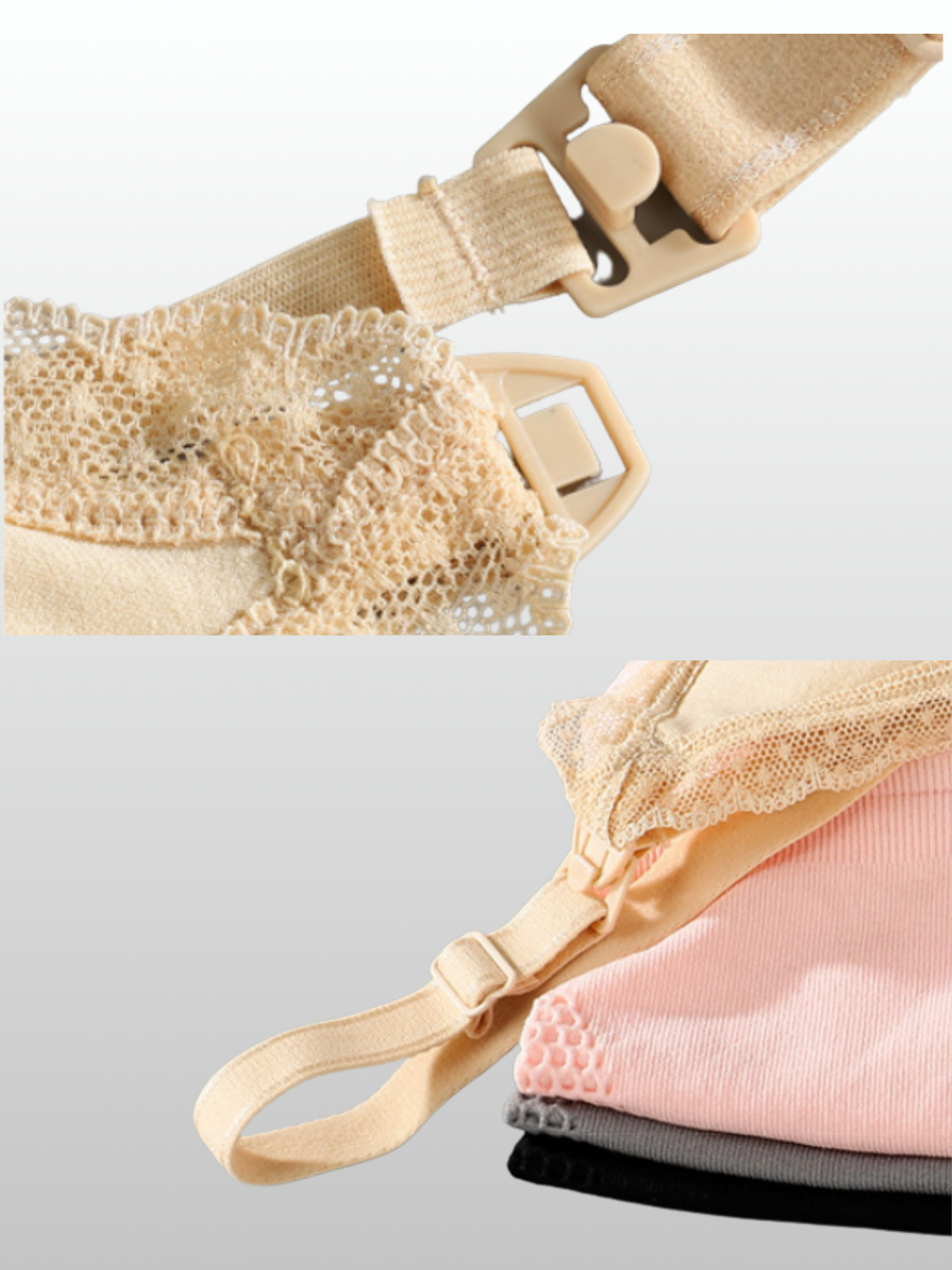 Still-Camisole 2-in-1 mit integriertem BH, nahtlos