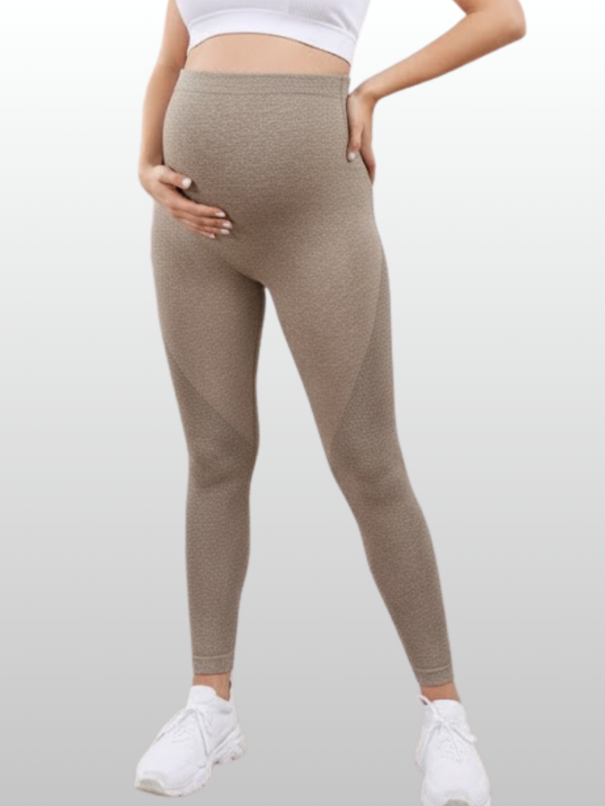 Schwangerschaftsleggings, Sport, Fitness, All-Trimester, High-Waist, Atmungsaktiv