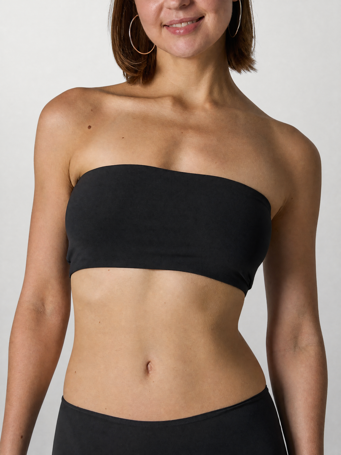 Bandeau Bra Strapless, Seamless, Wireless and Unpadded