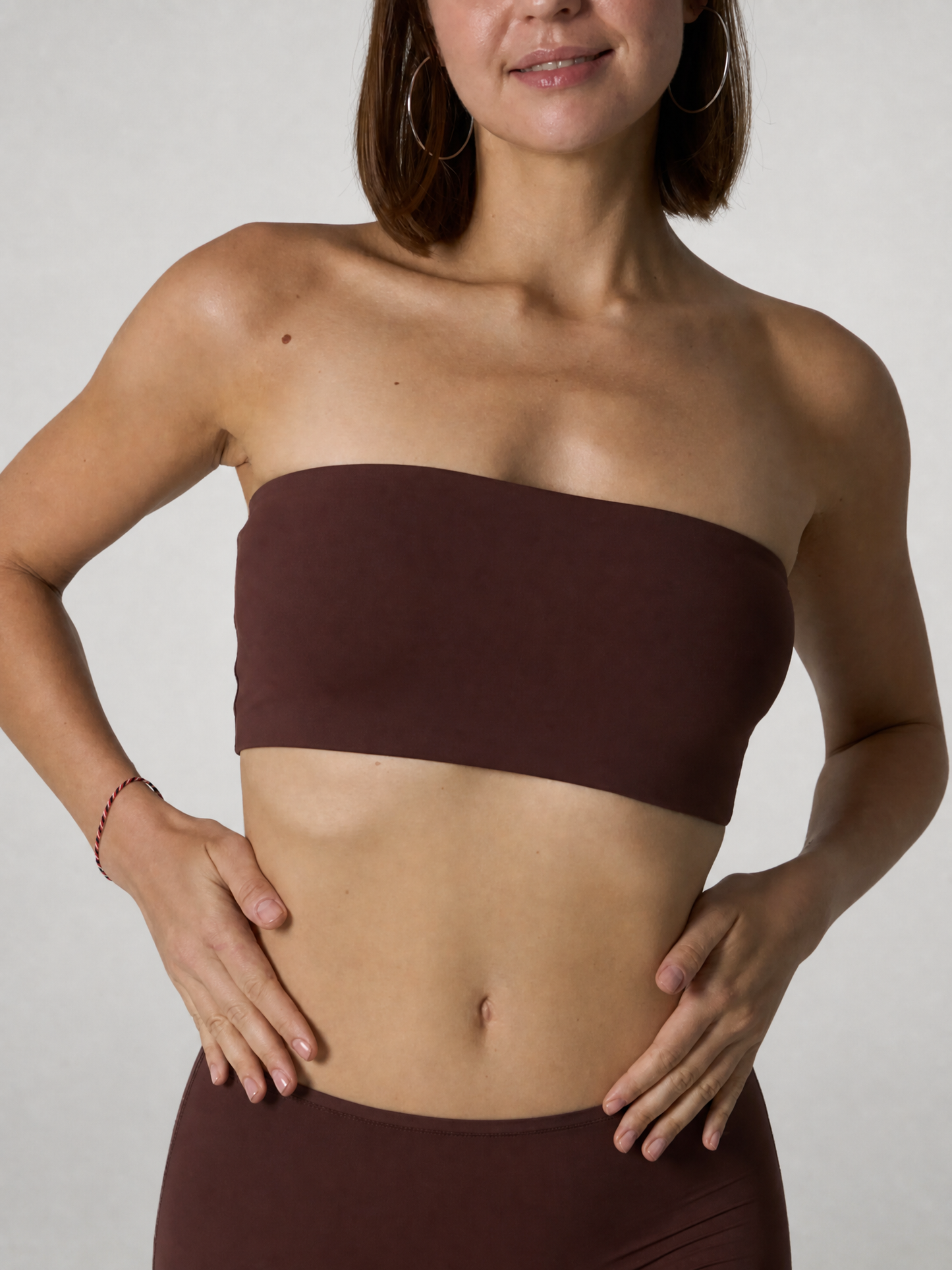 Bandeau Bra Strapless, Seamless, Wireless and Unpadded