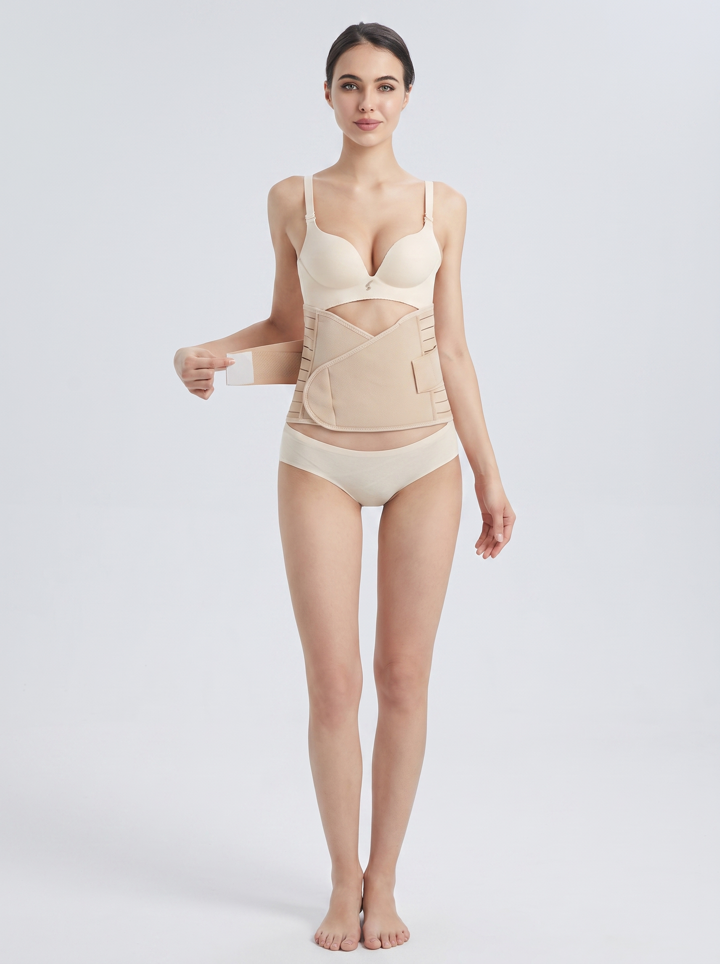 Belly Band, Breathable, Adjustable, Gentle Compression, Recovery Binder, Postpartum