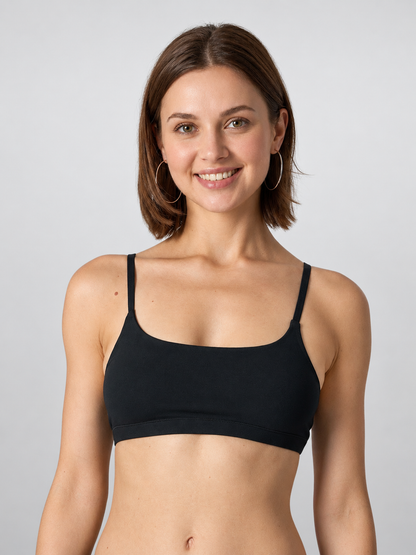 Wireless Bra Cotton Bralette for Sleep with Soft Cups
