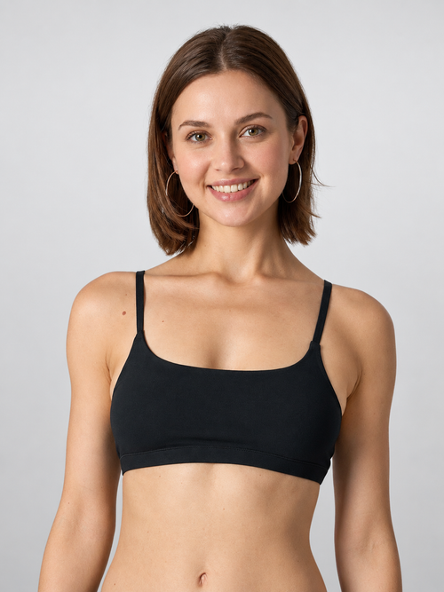 Wireless Bra Cotton Bralette for Sleep with Soft Cups