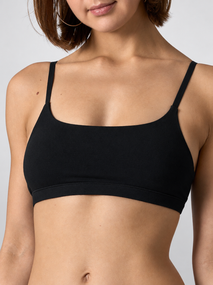 Wireless Bra Cotton Bralette for Sleep with Soft Cups