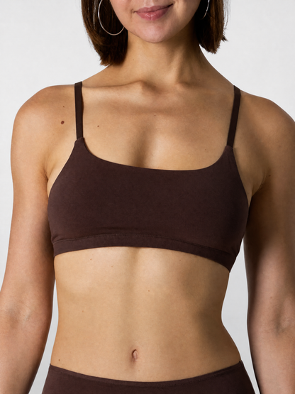 Wireless Bra Cotton Bralette for Sleep with Soft Cups