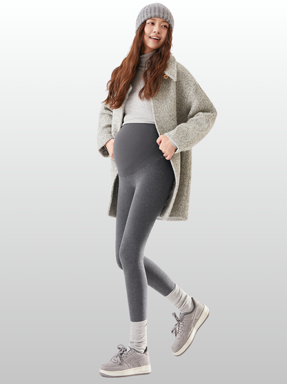 Umstandsleggings, Thermo, Fleece gefüttert, Winter, Schwangerschaft