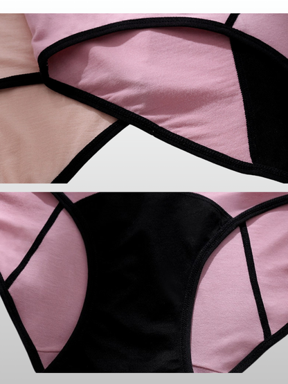 Periodenunterwäsche, Periodenslips, High-Waist, Auslaufsicher, Menstruationsslip, Starker-Flow, Overnight Schutz