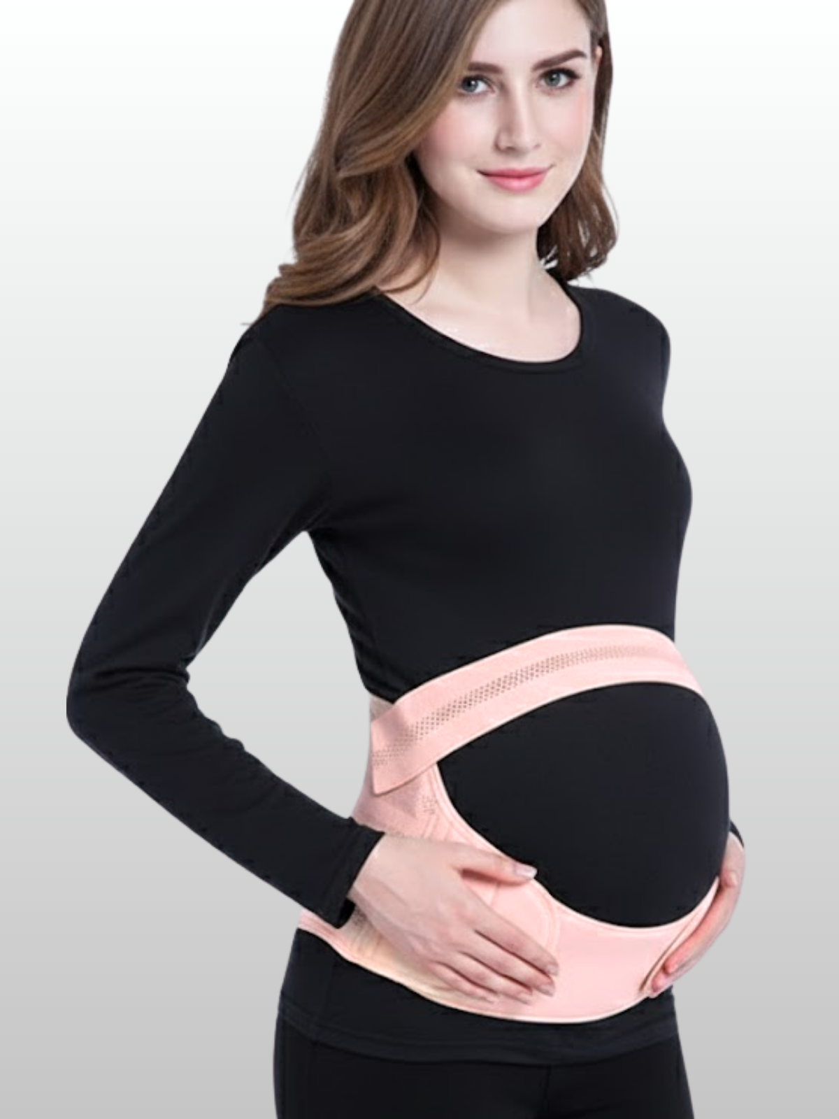 Schwangerschafts Stützgürtel, Bauchband 3-in-1, Verstellbar, Kompression, Atmungsaktiv