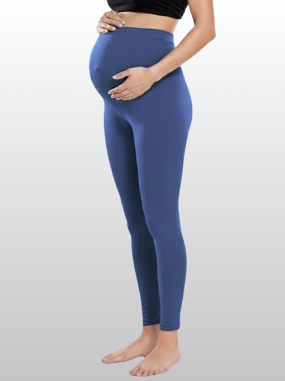 Umstandsmode, Schwangerschaftsleggings, All-Trimester, Dehnbar, Unterstützend, Sanfte Kompression, Atmungsaktiv