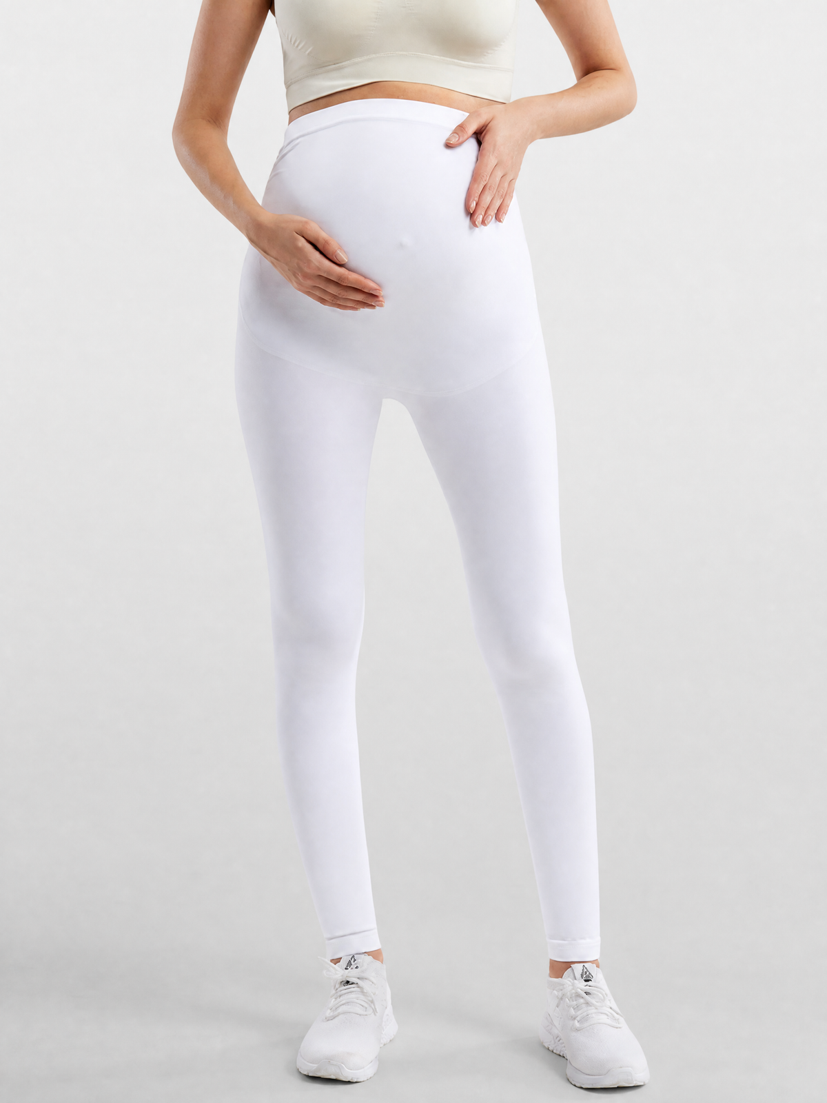 Maternity Leggings Seamless with Full Belly Coverage