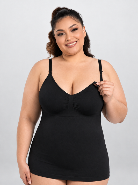 Nursing Top Plus Size with Built-In Bra