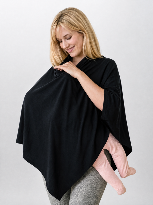 Nursing Cover 6-in-1 in Stretchy Fabric with Full Coverage