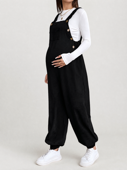 Overalls Maternity Long with Adjustable Straps