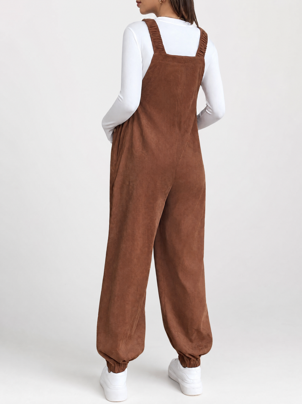Overalls Maternity Long with Adjustable Straps
