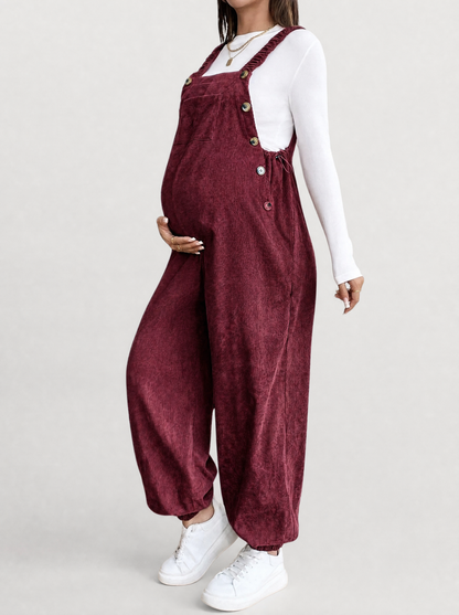 Overalls Maternity Long with Adjustable Straps