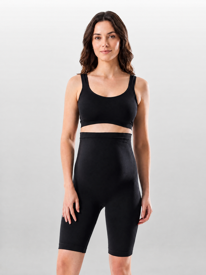 Biker Shorts Maternity Thin and Breathable with Belly Band