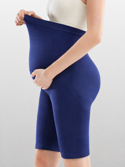 Biker Shorts Maternity Thin and Breathable with Belly Band