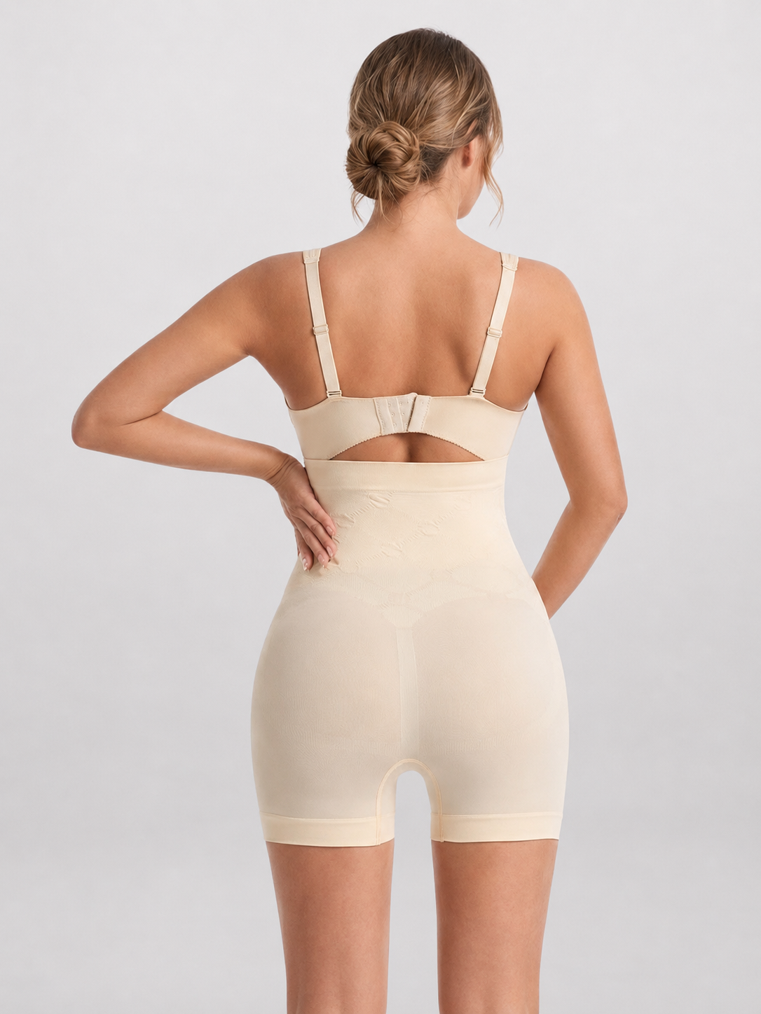 Maternity Support Shorts, Seamless, Belly Lift, Anti-Chafing, Compression