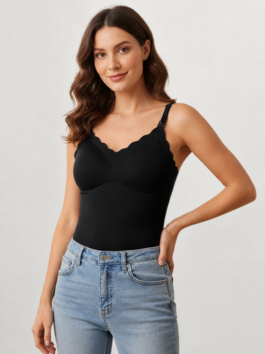 Nursing Top, Seamless, Breathable, Shaping