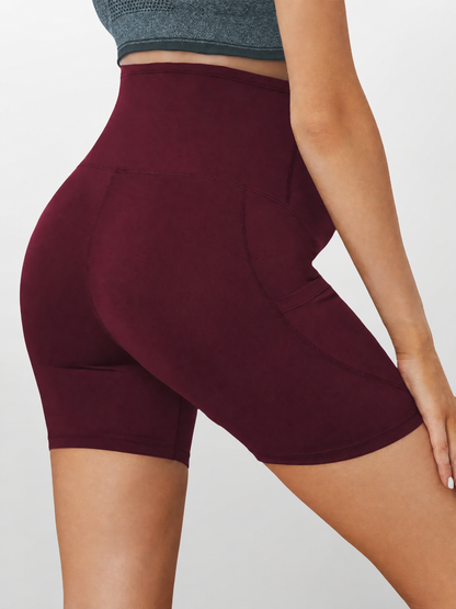 Shorts Maternity with Pockets and High Belly Band